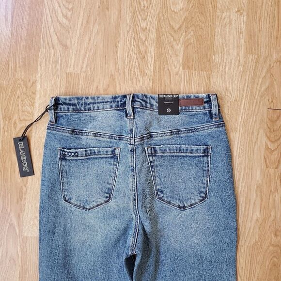 Blank NYC | 'The Madison' High Rise Crop Released Hem Jeans - size 27 - Picture 7 of 12